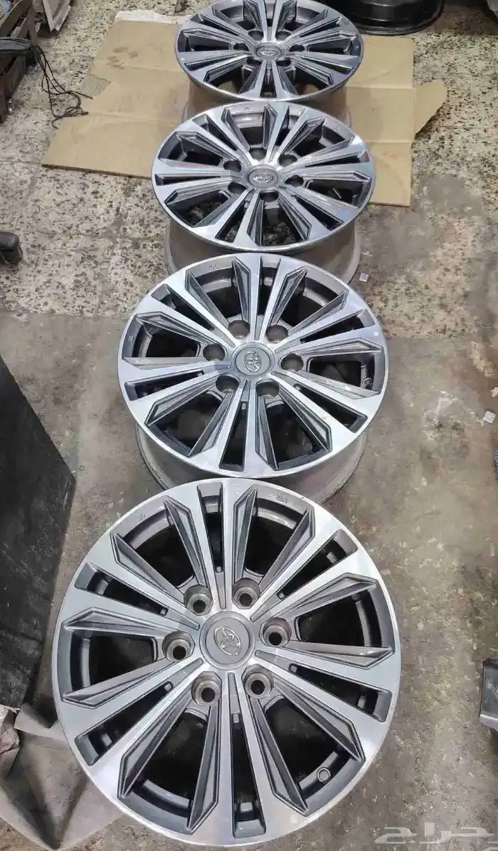 جنوط هايلكس دبل اصلي موديل 2024 مقاس 17 فل كامل 1