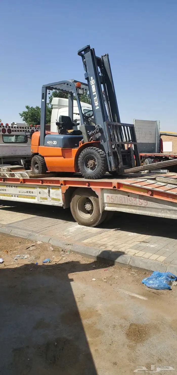 كرينات رفعات تلسكوبي ببكات جي سي بي رفعات فركلفت 7