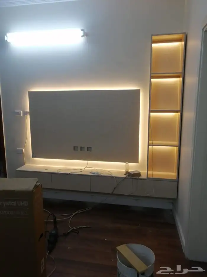 جبس بورد اسمنت بورد براويز شبورد بديل الخشب بويات بروفيل غرف 3