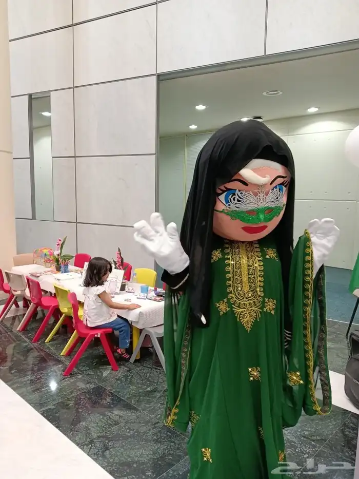 مهرجه رسامه شخصيات كرتونيه الظهران الشرقيه للايجار 3