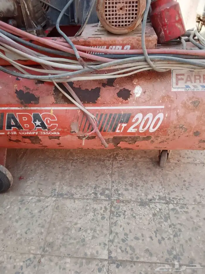 ماطور هواء ايطالي 200 لتر 1