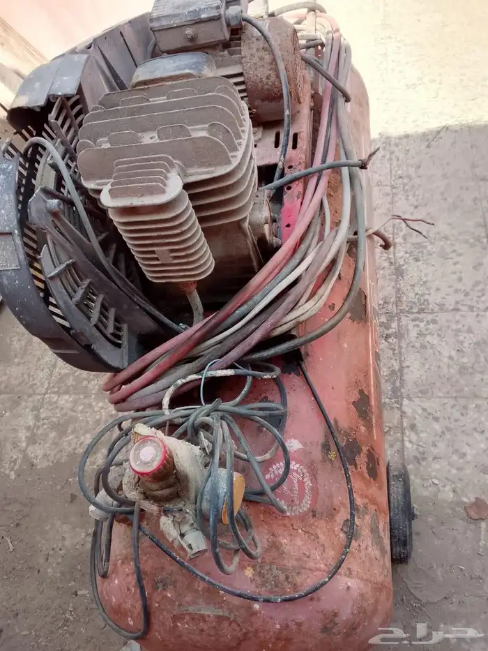 ماطور هواء ايطالي 200 لتر 0