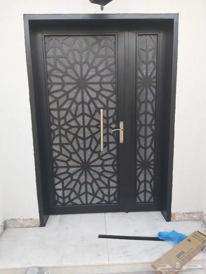 ابواب  ليدن  ابواب حديد ابواب المنيوم شبابي  مطلات 5