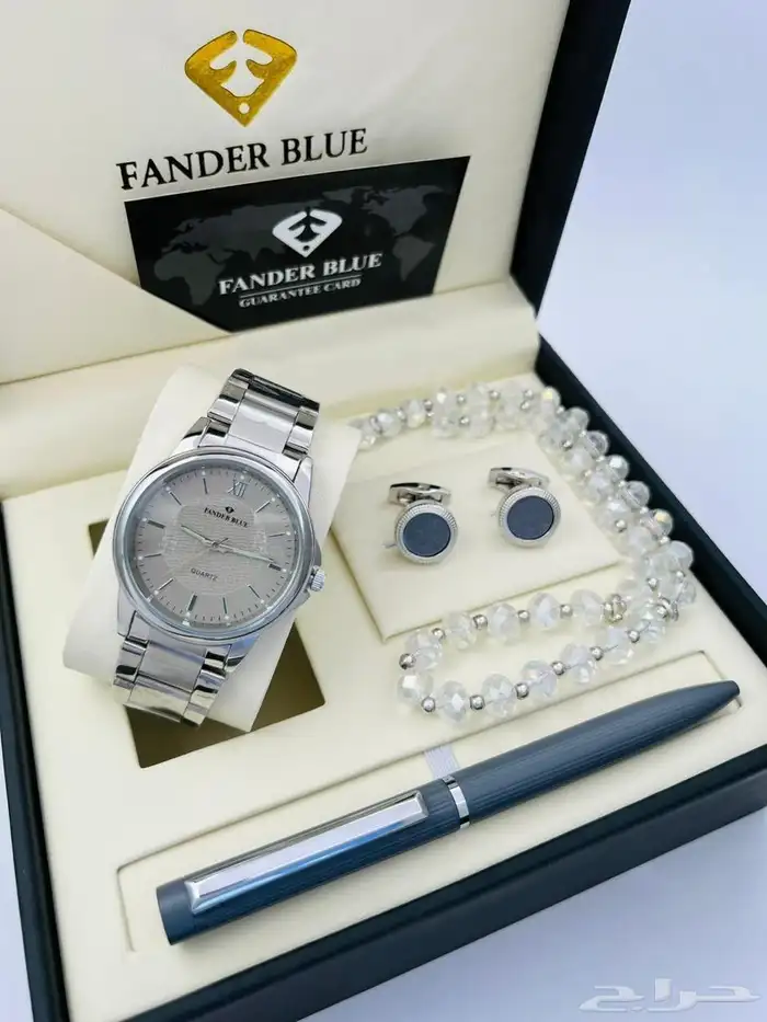 للبيع طقم ساعه مع كبك مع مسبحه مع قلم 150 ريال الرياض 1