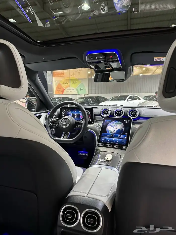 مرسيدس C300 AMG 2023 فل كامل . رصد الفخامة 31