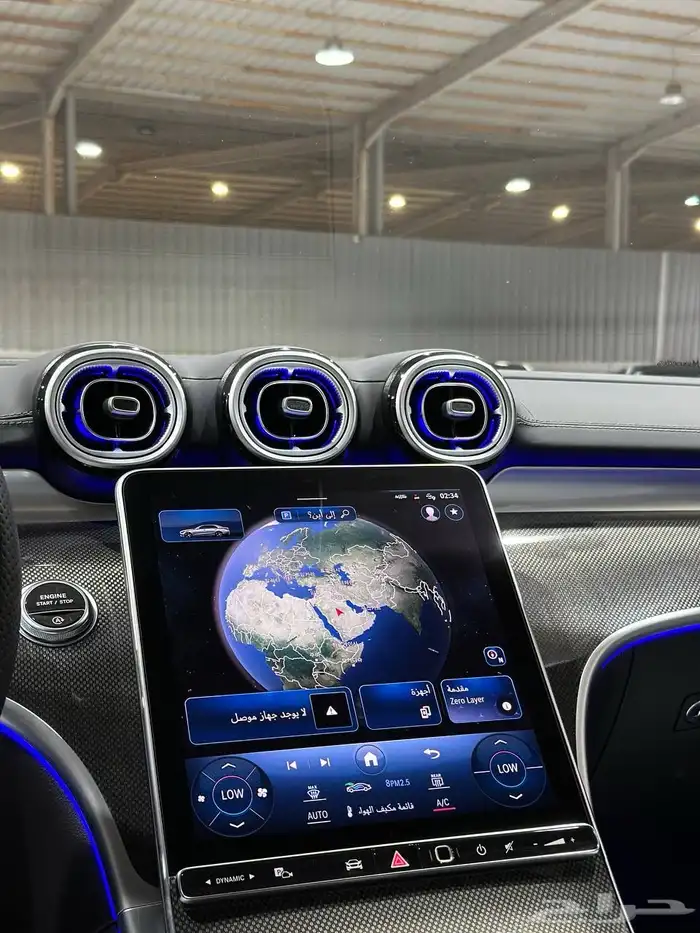 مرسيدس C300 AMG 2023 فل كامل . رصد الفخامة 28