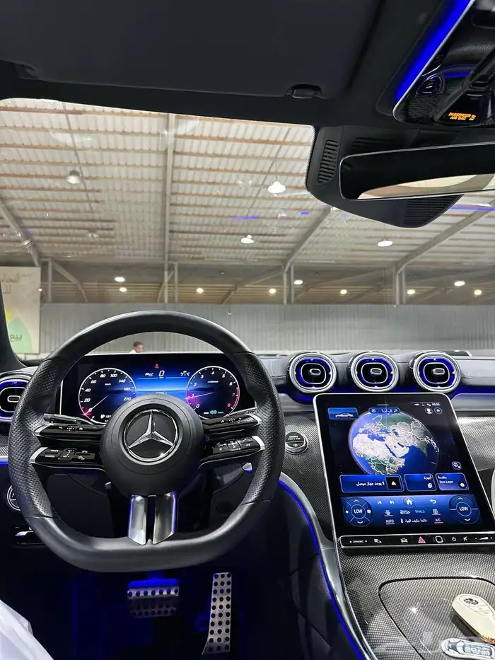 مرسيدس C300 AMG 2023 فل كامل . رصد الفخامة 20