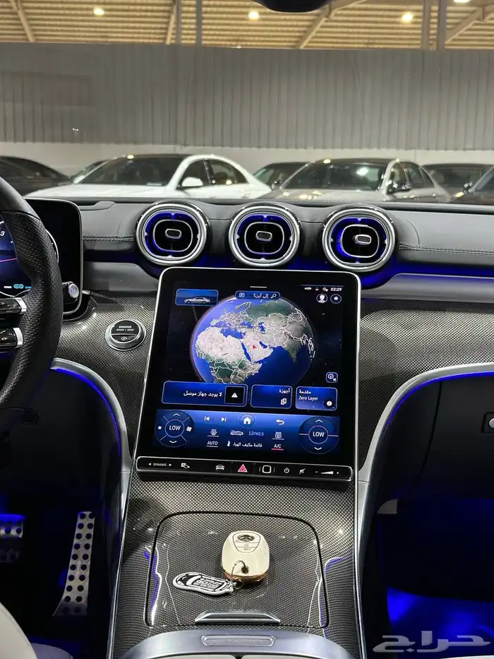 مرسيدس C300 AMG 2023 فل كامل . رصد الفخامة 33