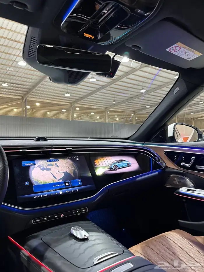 مرسيدس E300 AMG 2024 فل كامل . رصد الفخامة 30