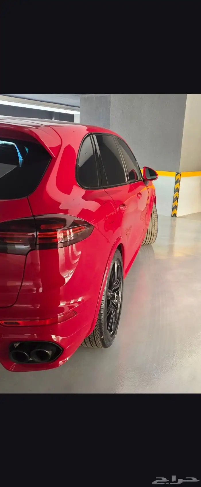 بورش كايين GTS في غاية النظافة ملف بلون احمر كرزي موديل 2016 2