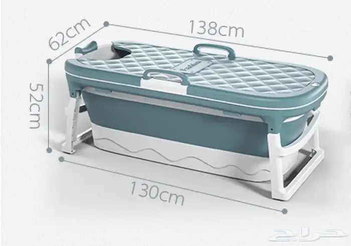 وقت الاسترخاء صار أذكى من قبل  بانيو استحمام متنقل بلونين 3