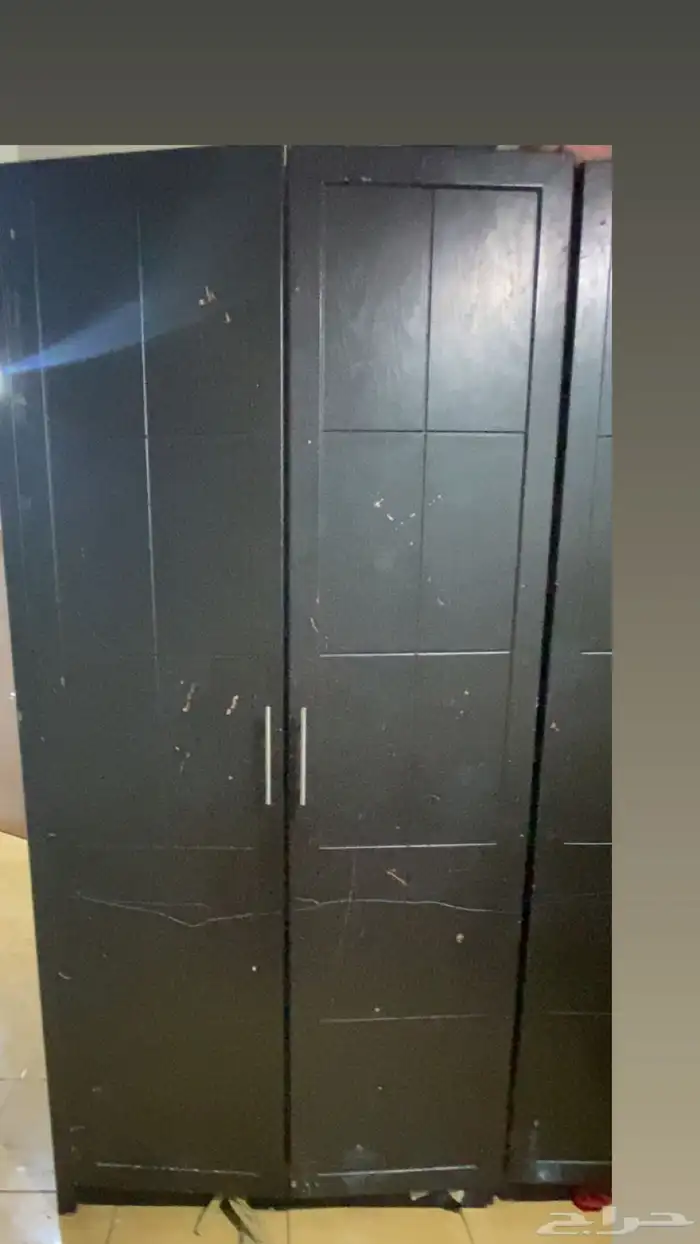 ثلاثه دواليب مع سرير نوم 1