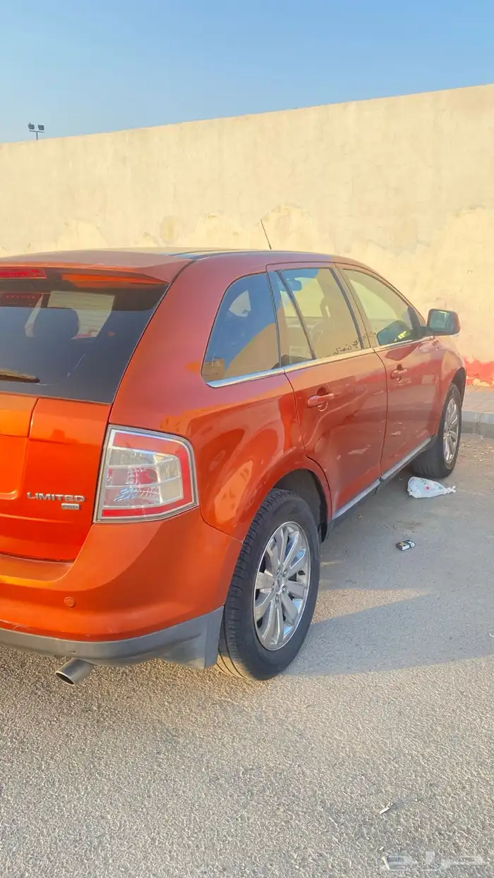 فورد إيدج 2008 فل كامل (Limited)   لون برتقالي مميز 6