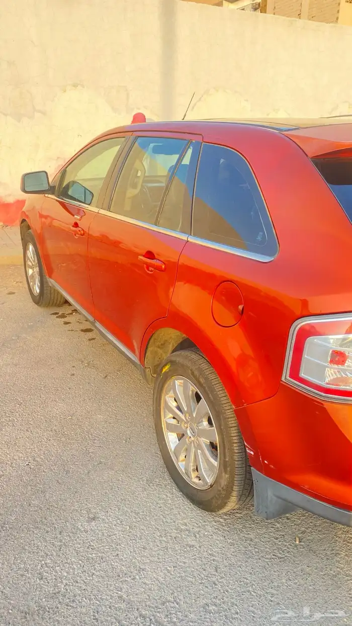 فورد إيدج 2008 فل كامل (Limited)   لون برتقالي مميز 5