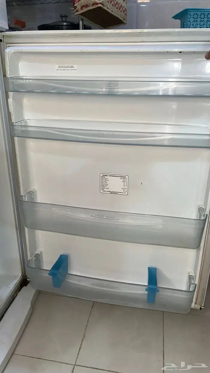 ثلاجة توشيبا للبيع مقاس 18 قدم على السوم 6