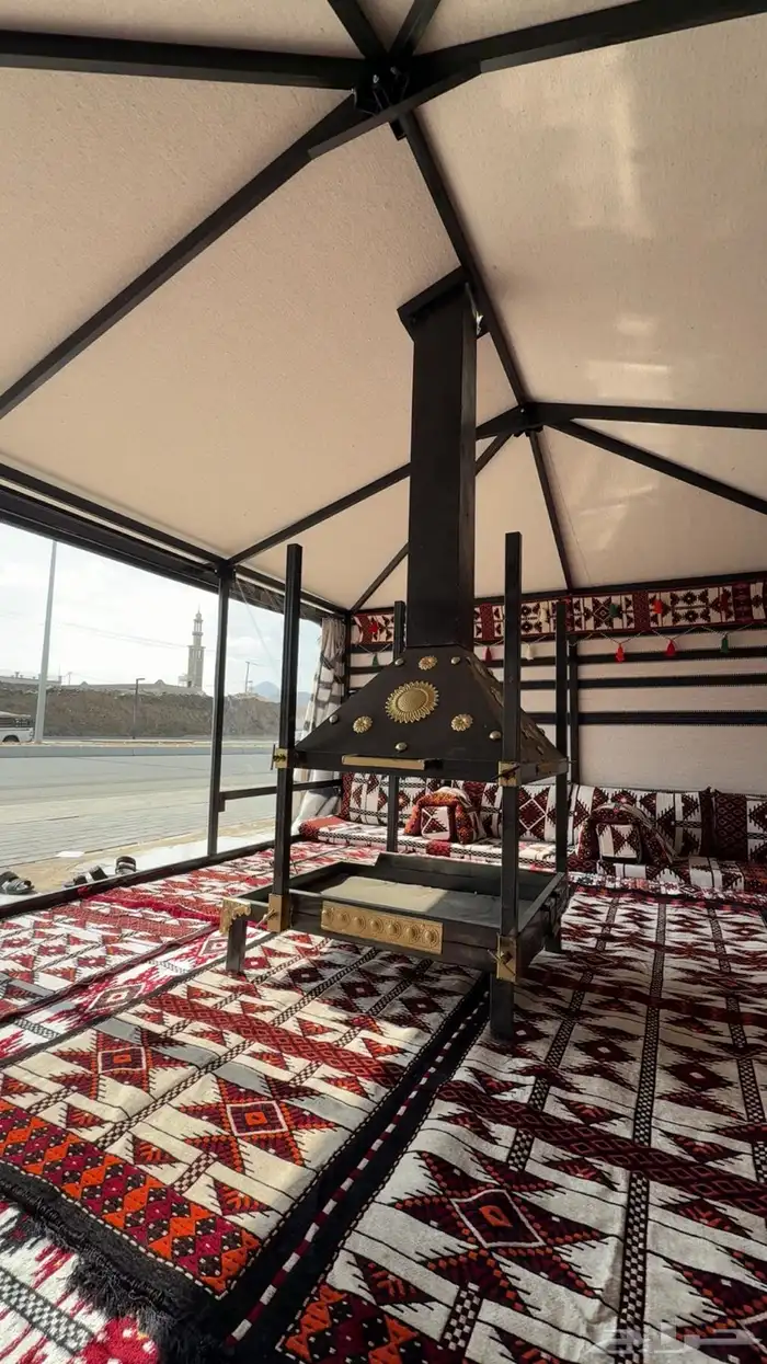 بيوت شعر على هيكل حديد 3