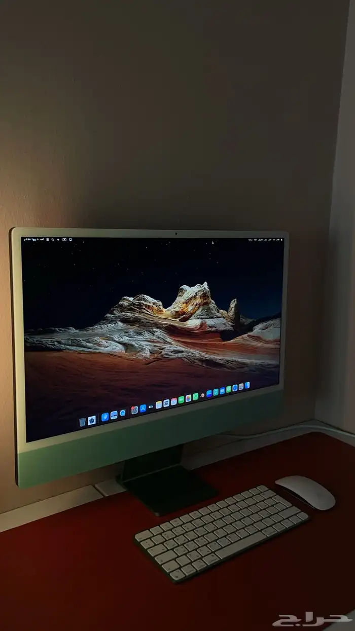 ابل كمبيوتر مكتبي iMac قيقا 512 معالج m3 تحت الضمان 1