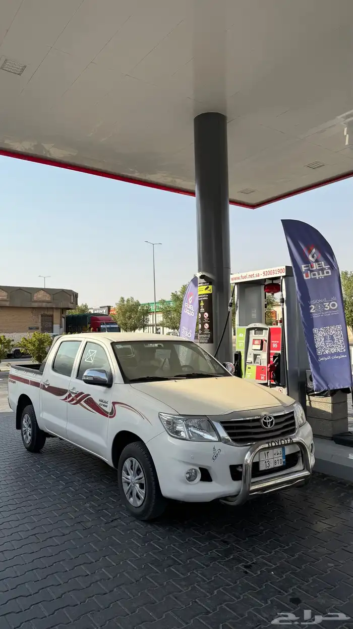 هايلوكس مخزن 2013 GLX فل كامل قير عادي وكاله 0