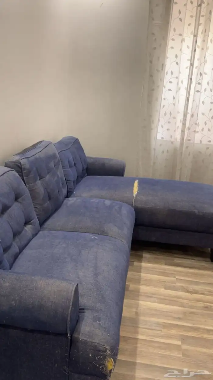 سرير وكنب مستعمل يحتاج لهم تنضيف وتزبط بسيط على السوم 1