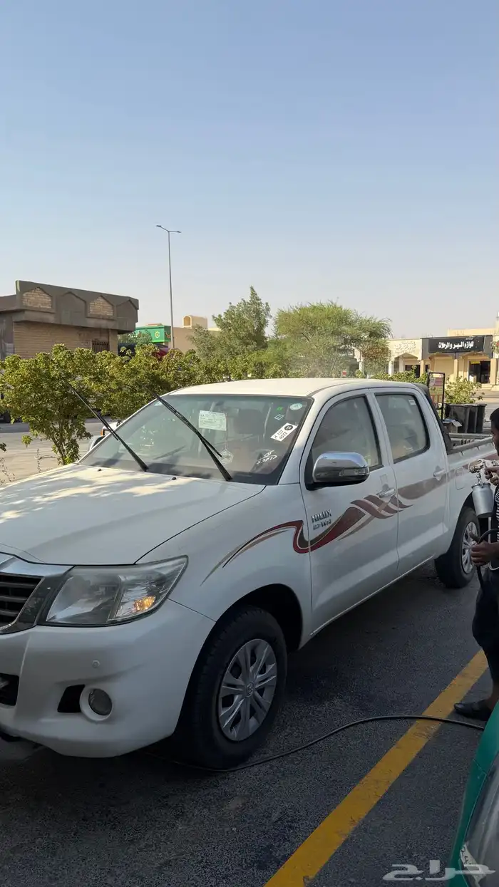 هايلوكس مخزن 2013 GLX فل كامل قير عادي وكاله 2