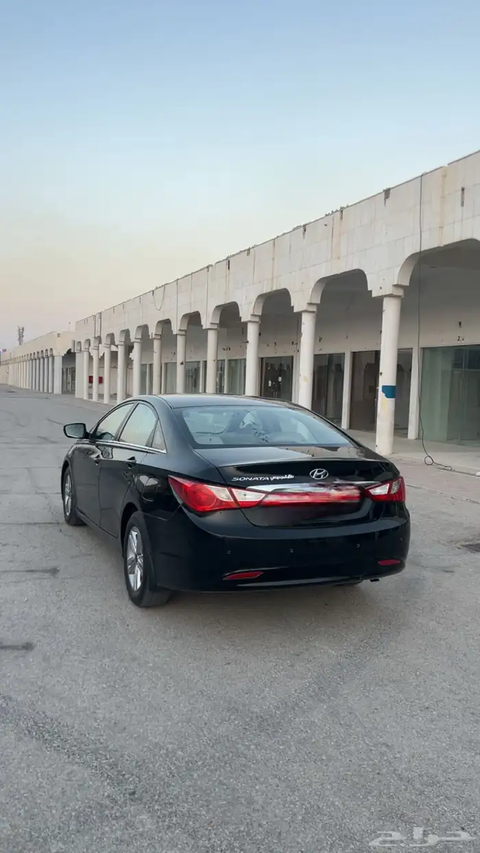 Sonata 2014 اللون أسود مجدو عي فحص استمارة جديد رش فقط باب 2