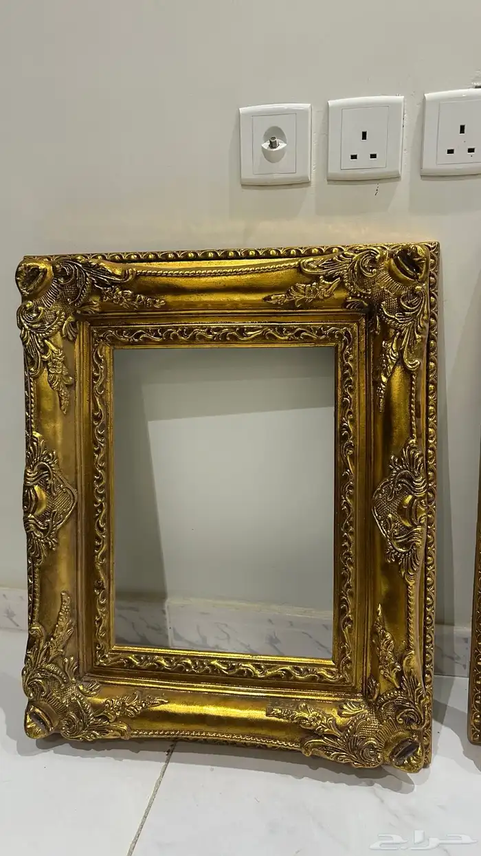 بروازين خشبيه مذهبه بدون لوحات 2