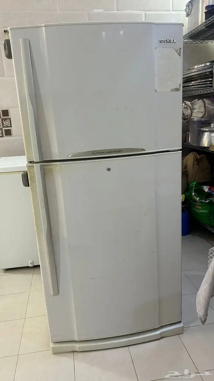 ثلاجة توشيبا للبيع مقاس 18 قدم على السوم 0