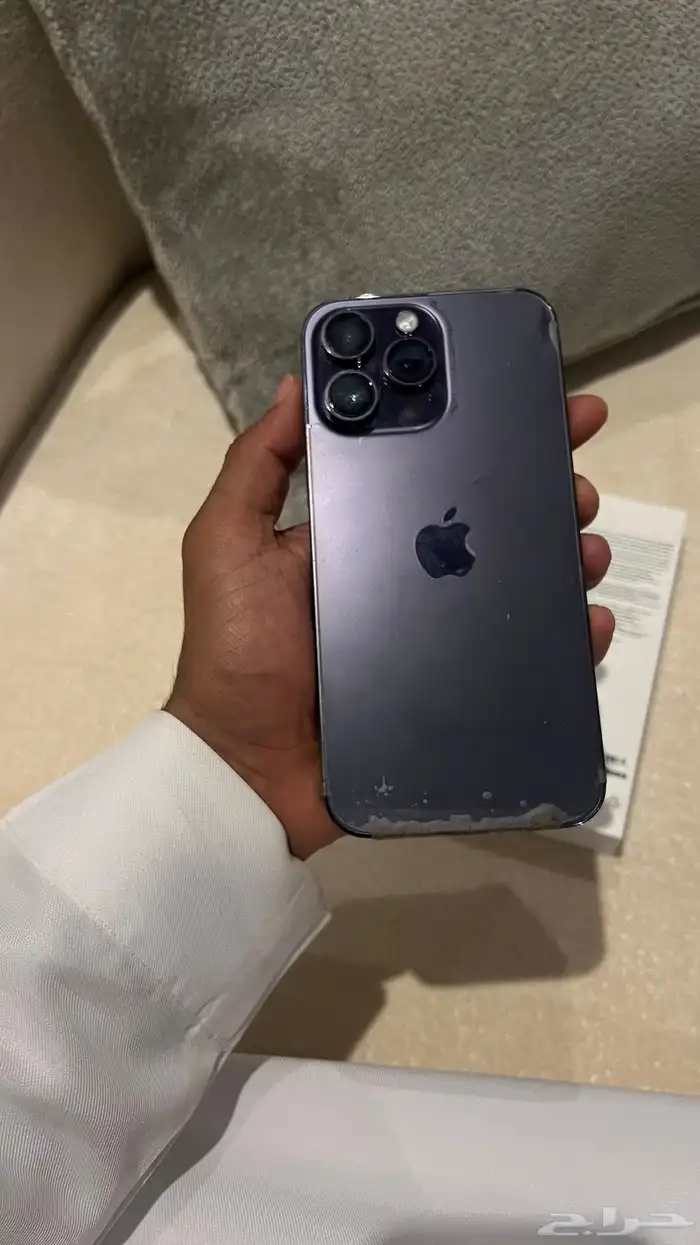 جوال ايفون 14 برو ماكس 256 قيقا استخدام نظيف جدا 4