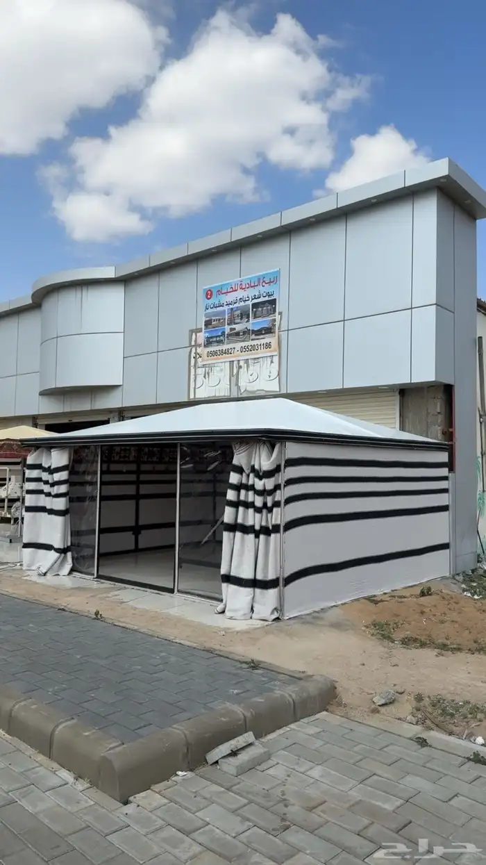 بيوت شعر على هيكل حديد 0