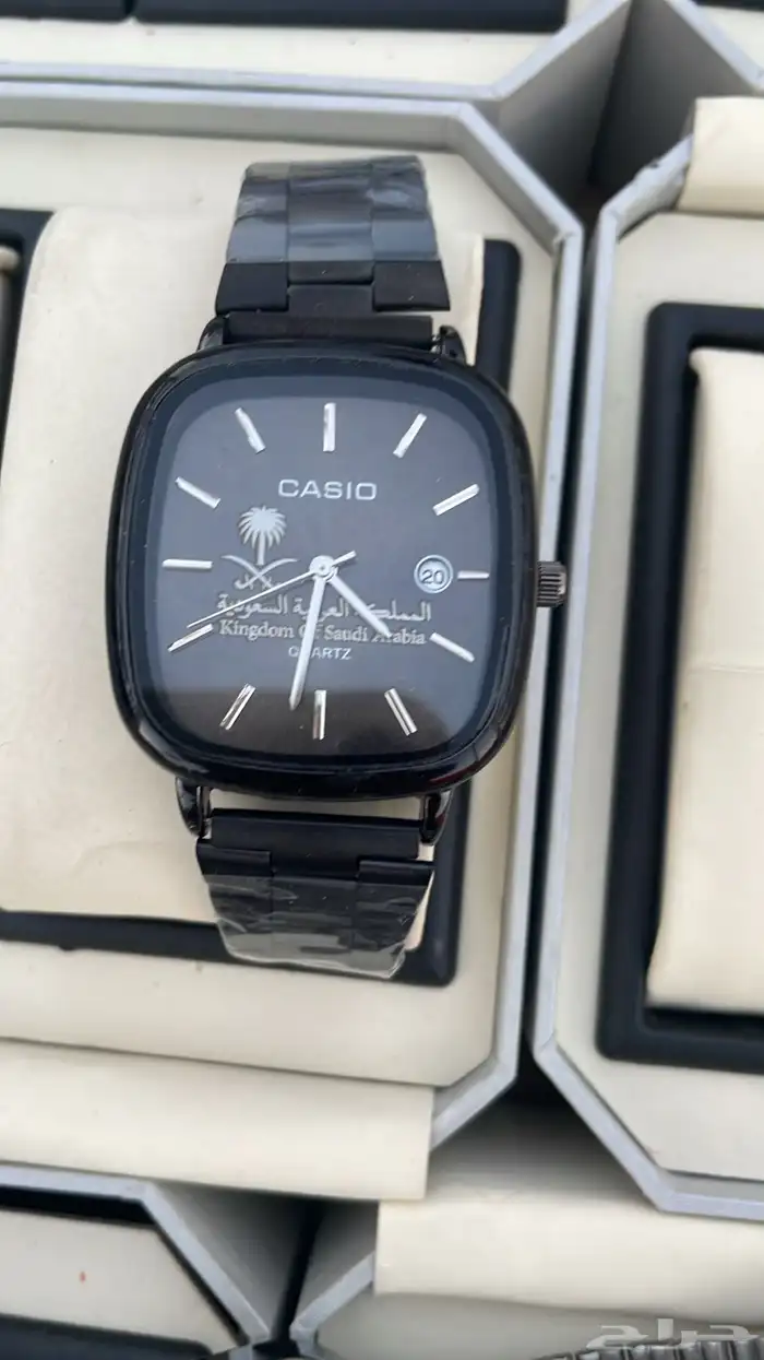 ساعة كاسيو ضد الماء ضمان 1