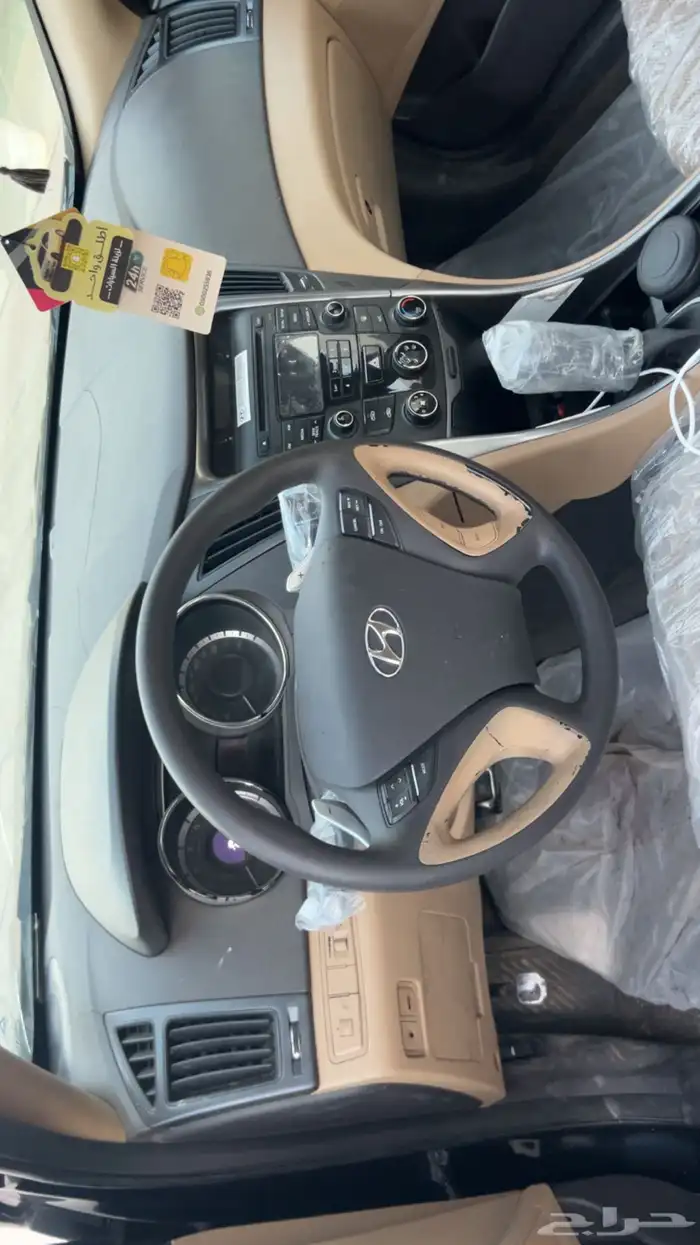 Sonata 2014 اللون أسود مجدو عي فحص استمارة جديد رش فقط باب 4