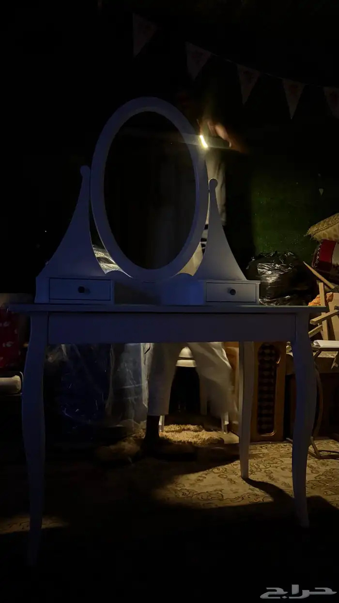 تسريحة من ايكيا نظيفه لونه ابيض 4