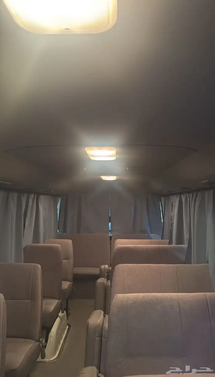 باص تويوتا كوستر للإيجار For Rent 3