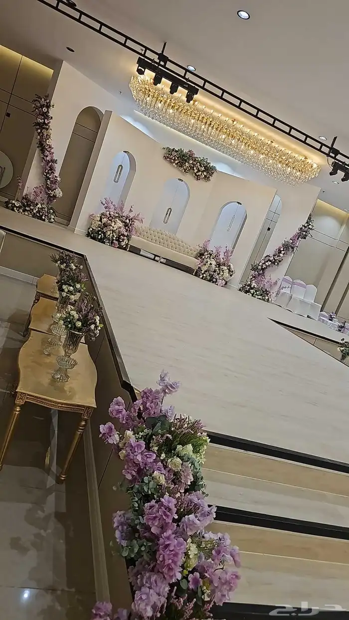 قاعات افراح مناسبات جديده وشي يجملك خدمات طيبه 1