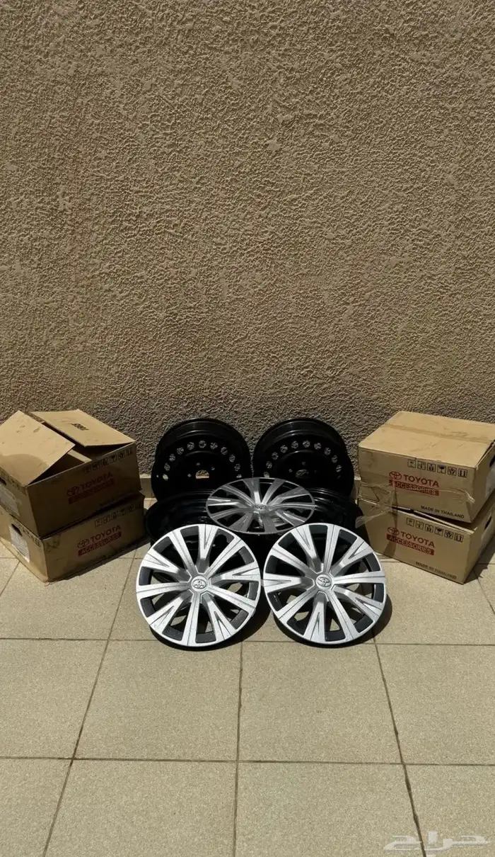 جنوط كامري حديد مع طيس طقمين 1