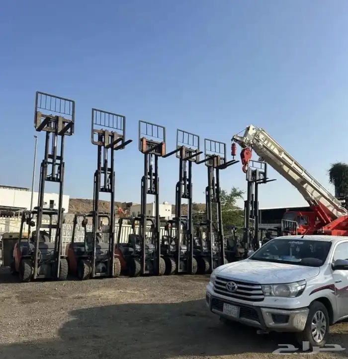 رافعه شوكيه فوركلفت سكينه كرينات للايجار الشهري وليومي 5