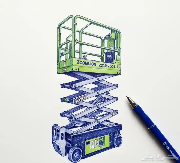 للإيجار رافعات شوكيه وسيزلفت وبوبكات وجي سي بي 5