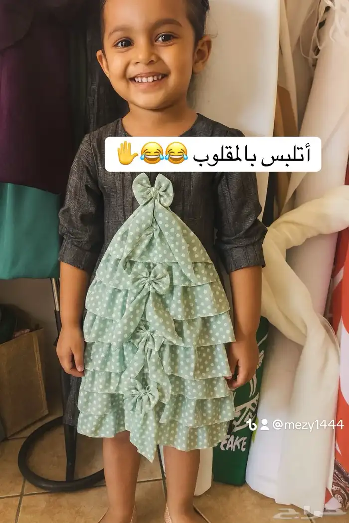 جلابيات خريف فساتين أطفال 5