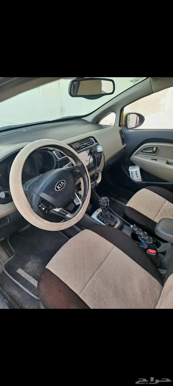 سيارة كيا ريو 2016 نص فل نظيفة جدا 22 الف 7