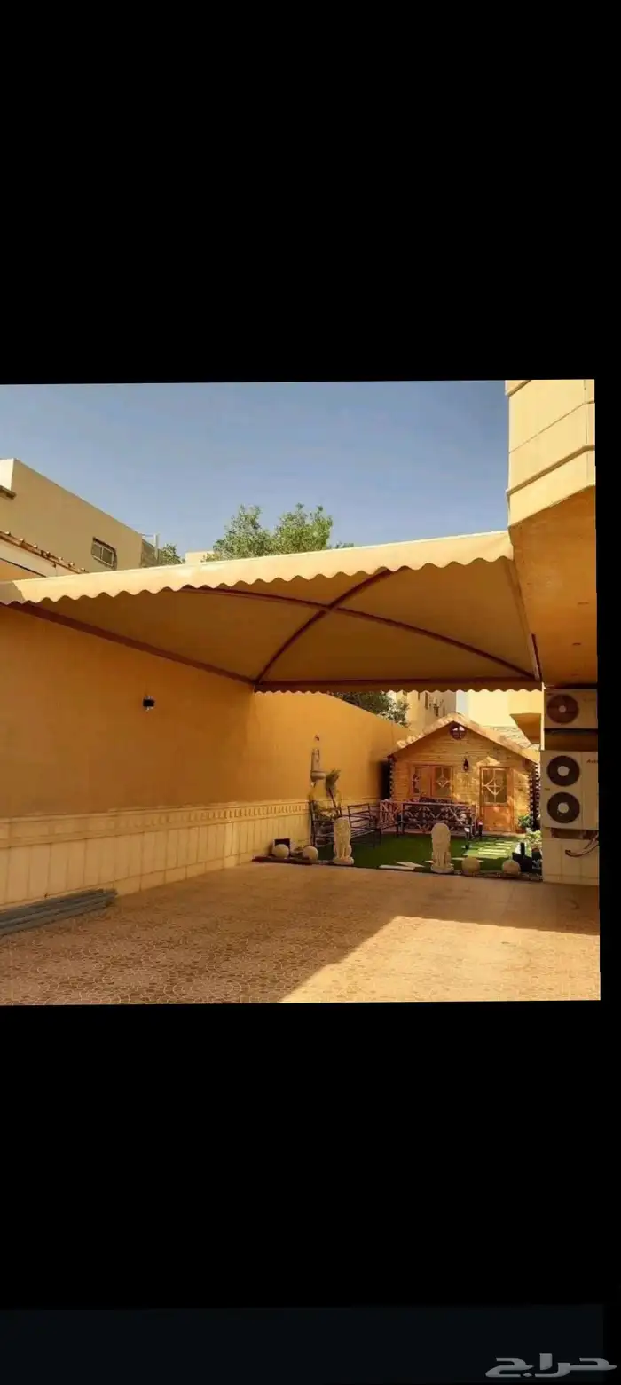 مظلات سواتر بيوت شعر قرميد هناجر مكه 5