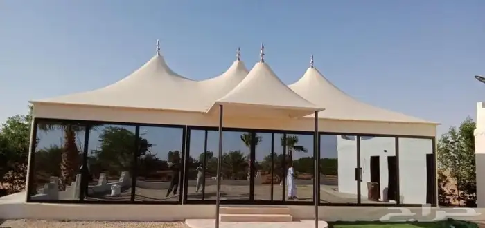 تفصيل خيام ملكيه خيام زجاجية بيوت شعر ملكية مشبات ملكيه 8