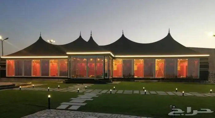 تفصيل خيام ملكيه خيام زجاجية بيوت شعر ملكية مشبات ملكيه 7