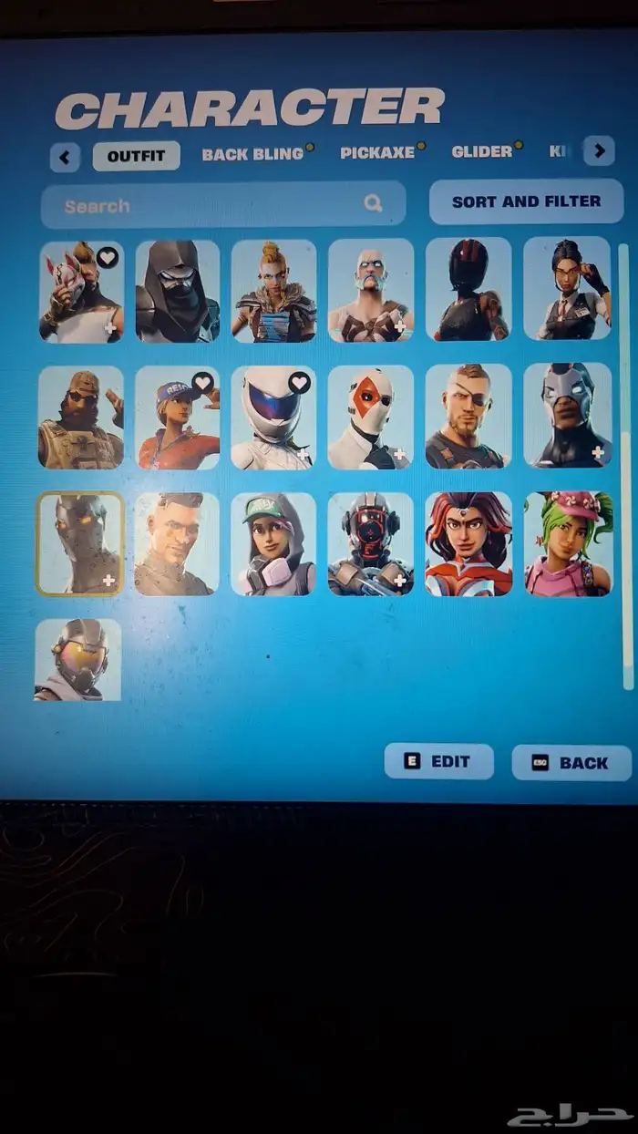 حساب فورتنايت اساسي كامل معلوماته نادر 0