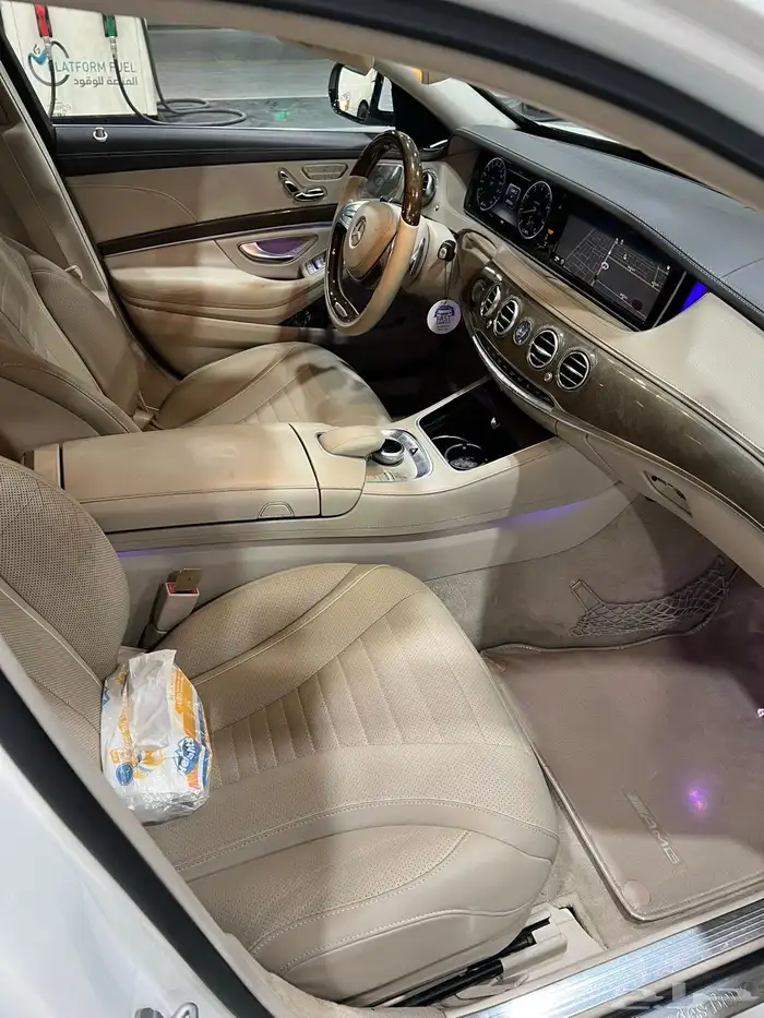 البيع مرسيدس s500 موديل 2016بدي وكاله 5