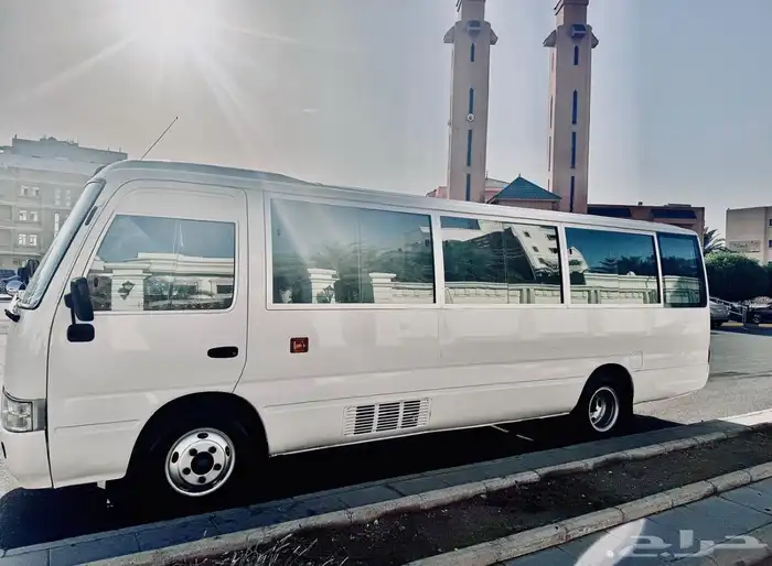 باص تويوتا كوستر للإيجار For Rent 1