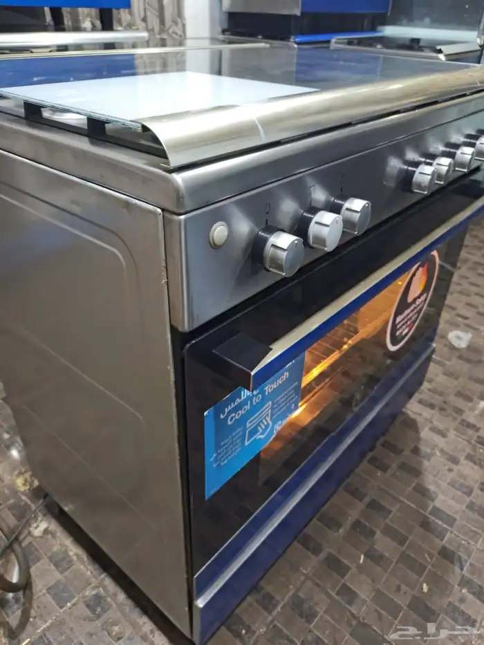 5 burner gas stove original italian good conditions 4