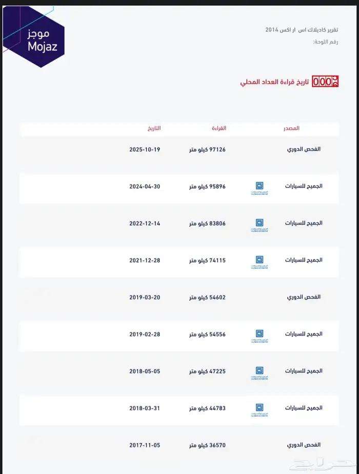 كاديلاك SRX 2014 - فل كامل عداد 97 الف كيلو فقط 18