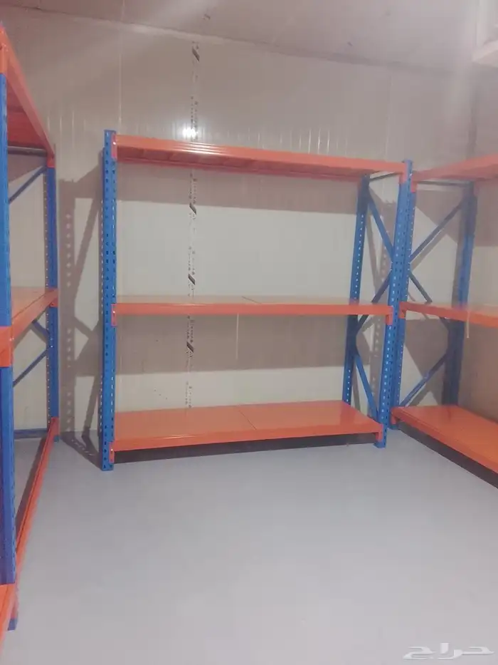 رفوف تخزين مستودعات 0