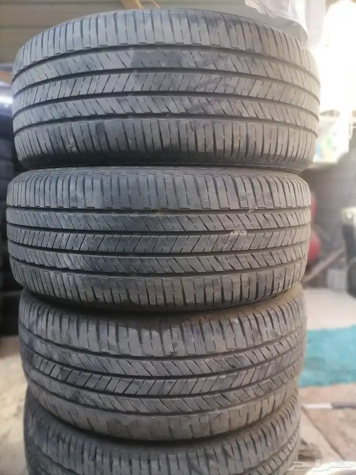 كفرات مستخدمه نظيف مقاس 265 60 18 نظيف على الشرط تايلندي 2