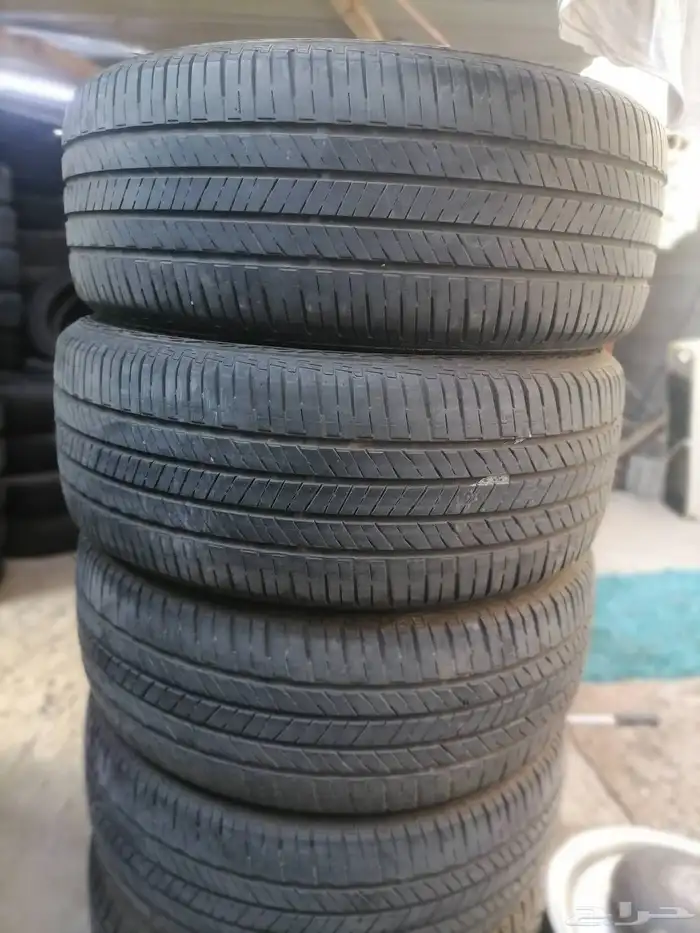 كفرات مستخدمه نظيف مقاس 265 60 18 نظيف على الشرط تايلندي 1